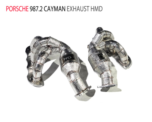 Exhaust System Performance Manifold for Porsche Cayman Boxster 987.2 Headers With Catalyst