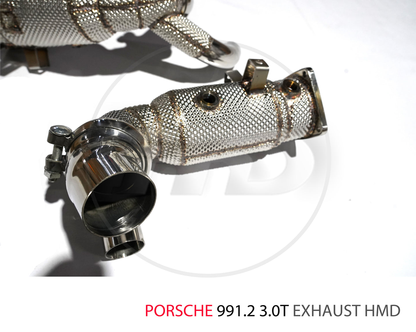 Stainless Steel Exhaust System High Flow Performance Downpipe for Porsche 911 991.2 Car Accessories With Catalyst