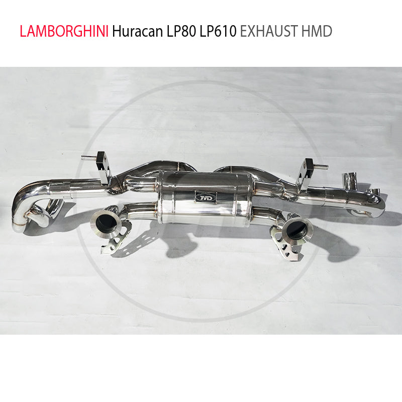 Car Accessories Catback Exhaust Pipe For Lamborghini Huracan LP580-2 LP610-4 Remote Control Valve Muffler Stainless Steel