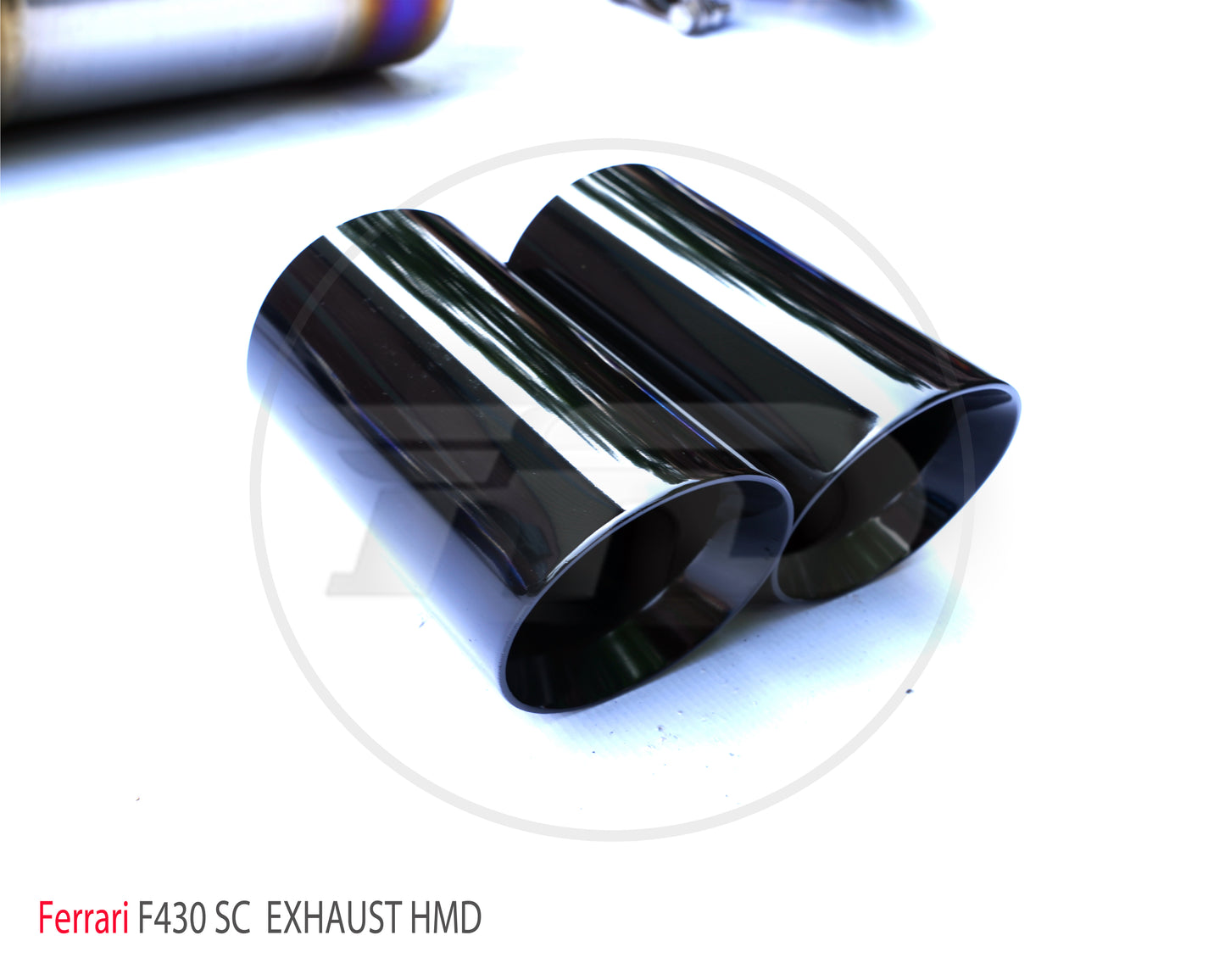 Titanium Alloy Exhaust Downpipe Modified for Ferrari F430 SC Auto Replacement Modification Electronic Valve