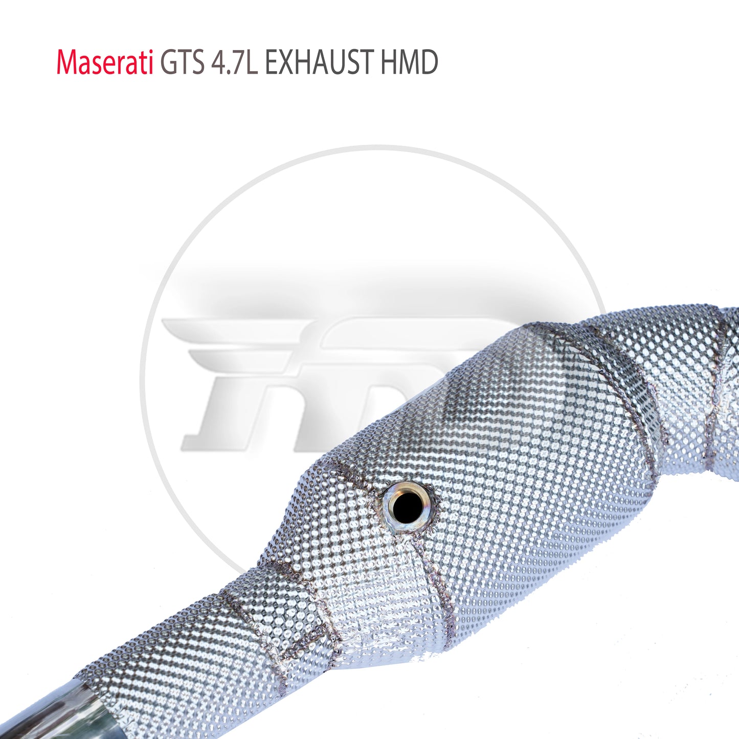 Exhaust Manifold High Flow Downpipe for Maserati Gran Turismo S 4.7L Car Accessories With Catalytic Wit Catless Pipe