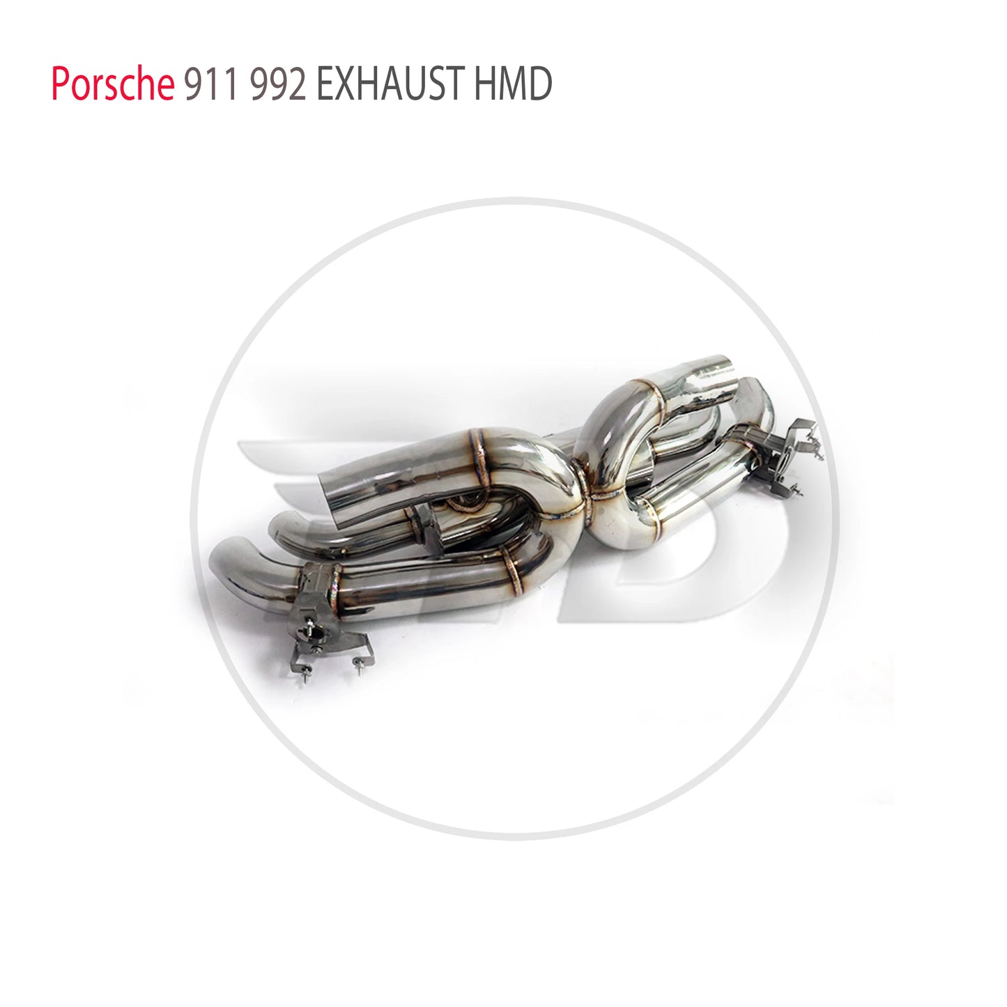 Stainless Steel Exhaust System Performance Catback For Porsche 911 992 Carrera S X-pipe Muffler