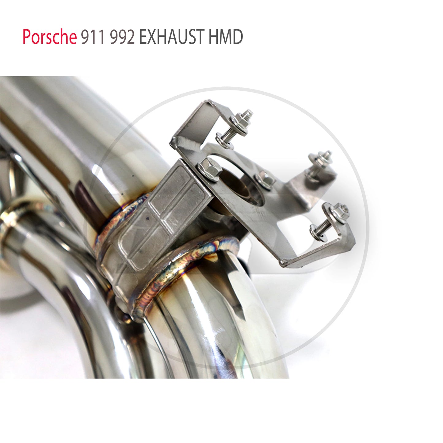 Stainless Steel Exhaust System Performance Catback For Porsche 911 992 Carrera S X-pipe Muffler