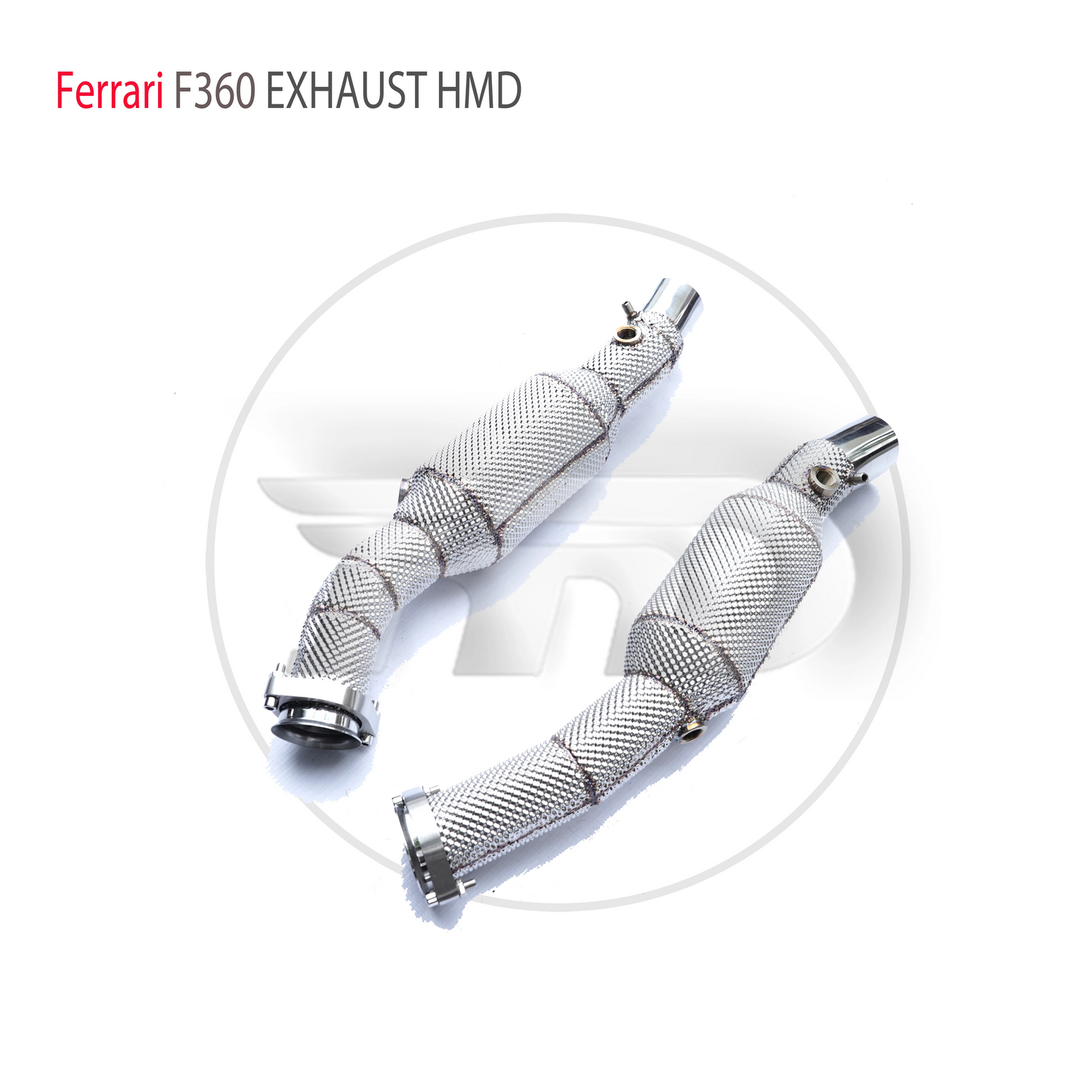 Stainless Steel Exhaust System Performance Catback High Flow Downpipe for Ferrari F360 Valve Muffler Header WIth Catalyst