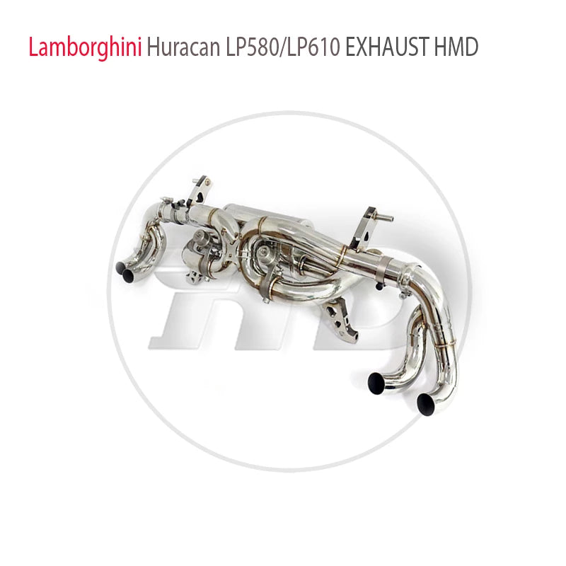 Stainless Steel Exhaust System Performance Catback for Lamborghini Huracan LP580 LP610 Valve Muffler