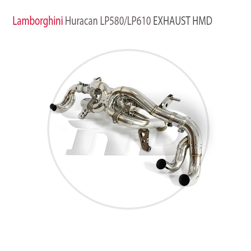 Stainless Steel Exhaust System Performance Catback for Lamborghini Huracan LP580 LP610 Valve Muffler