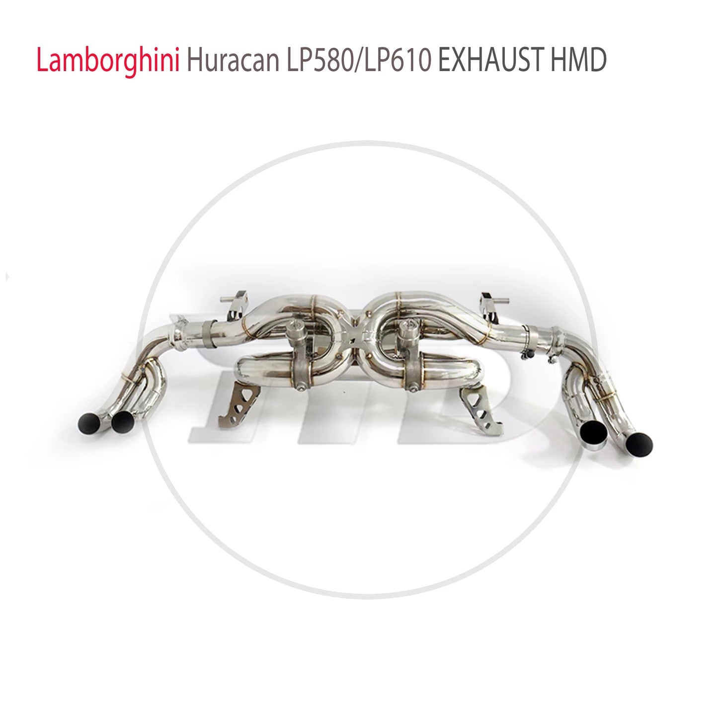 Stainless Steel Exhaust System Performance Catback for Lamborghini Huracan LP580 LP610 Valve Muffler