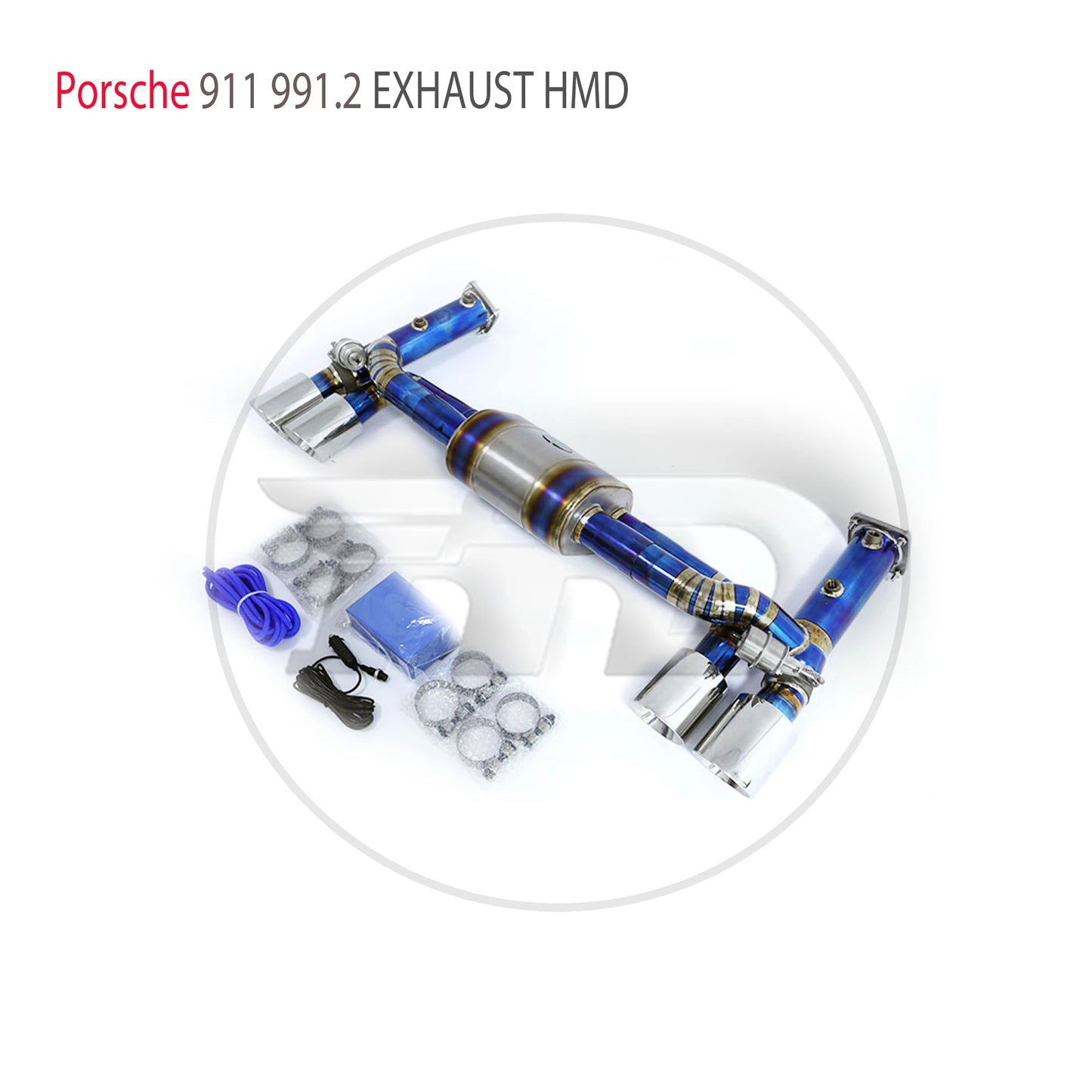 Titanium Alloy Exhaust System Performance Valve Catback For Porsche 911 Carrera 991.2 Car Muffler