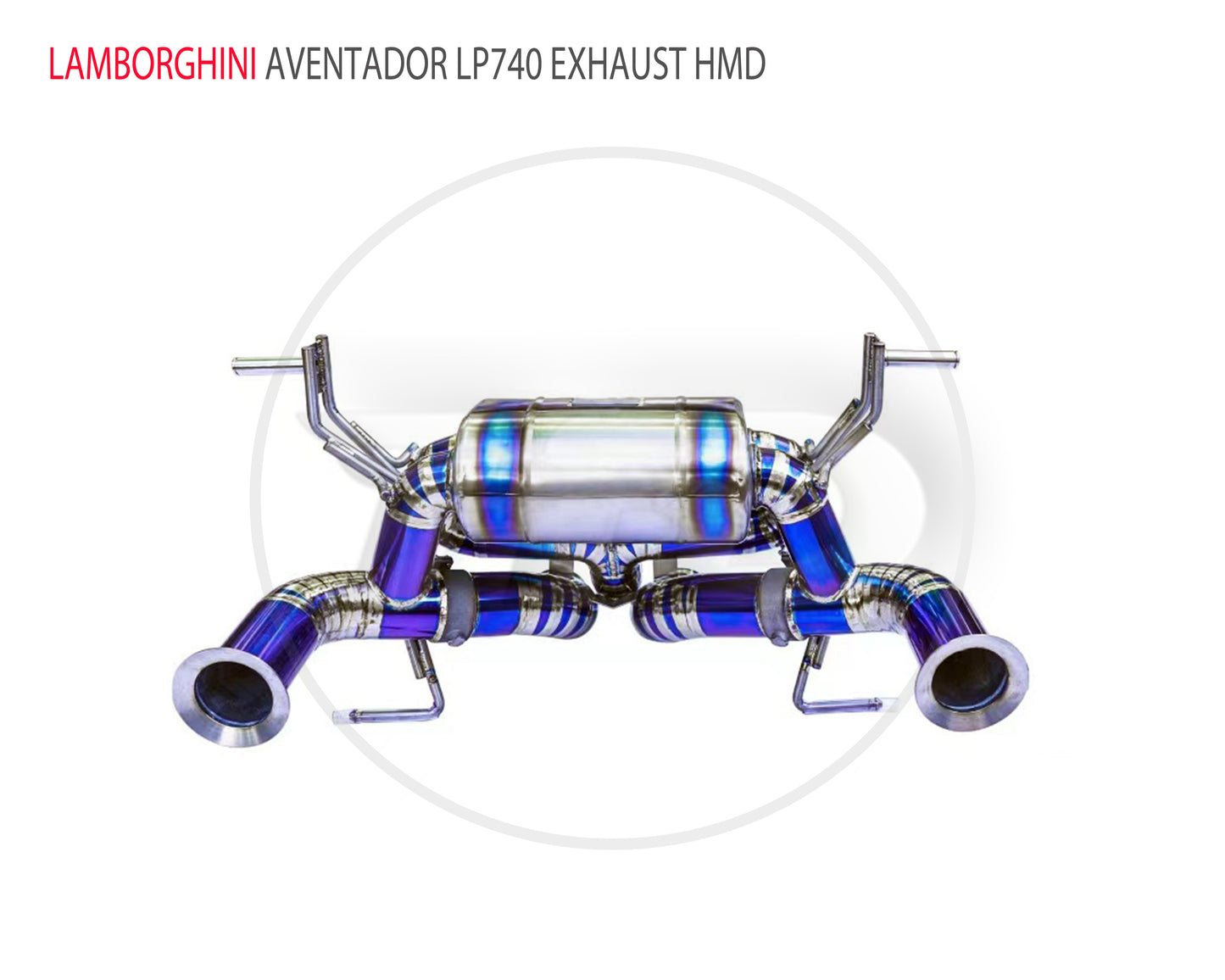 For Lamborghini Aventador LP700-4 LP740-4 Performance Titanium Catback Valve Exhaust