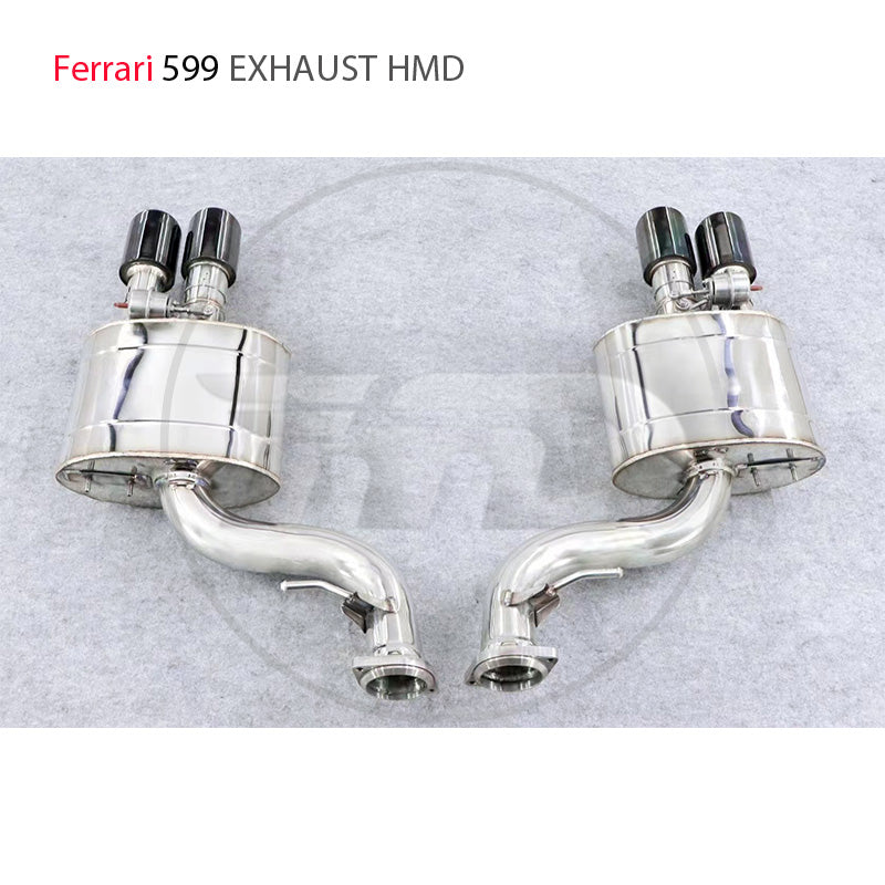 Stainless Steel Exhausts Noise for Car Ferrari 599 Performance Catback Turbo Sound Electronic Valve Muffler