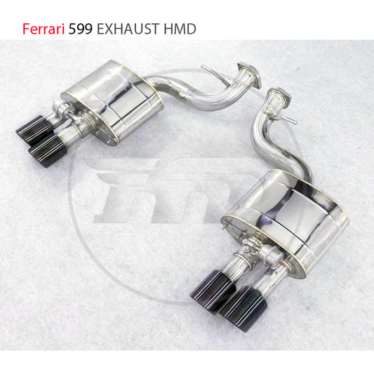 Stainless Steel Exhausts Noise for Car Ferrari 599 Performance Catback Turbo Sound Electronic Valve Muffler