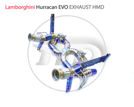 For Lamborghini Huracan EVO Titanium Valve Exhaust System