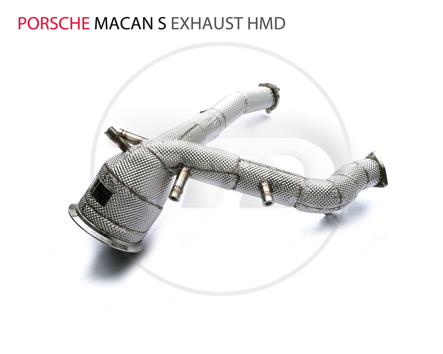 Car Accessories Exhaust System High Flow Performance Downpipe for Porsche Macan S With Catalytic Coverter Headers