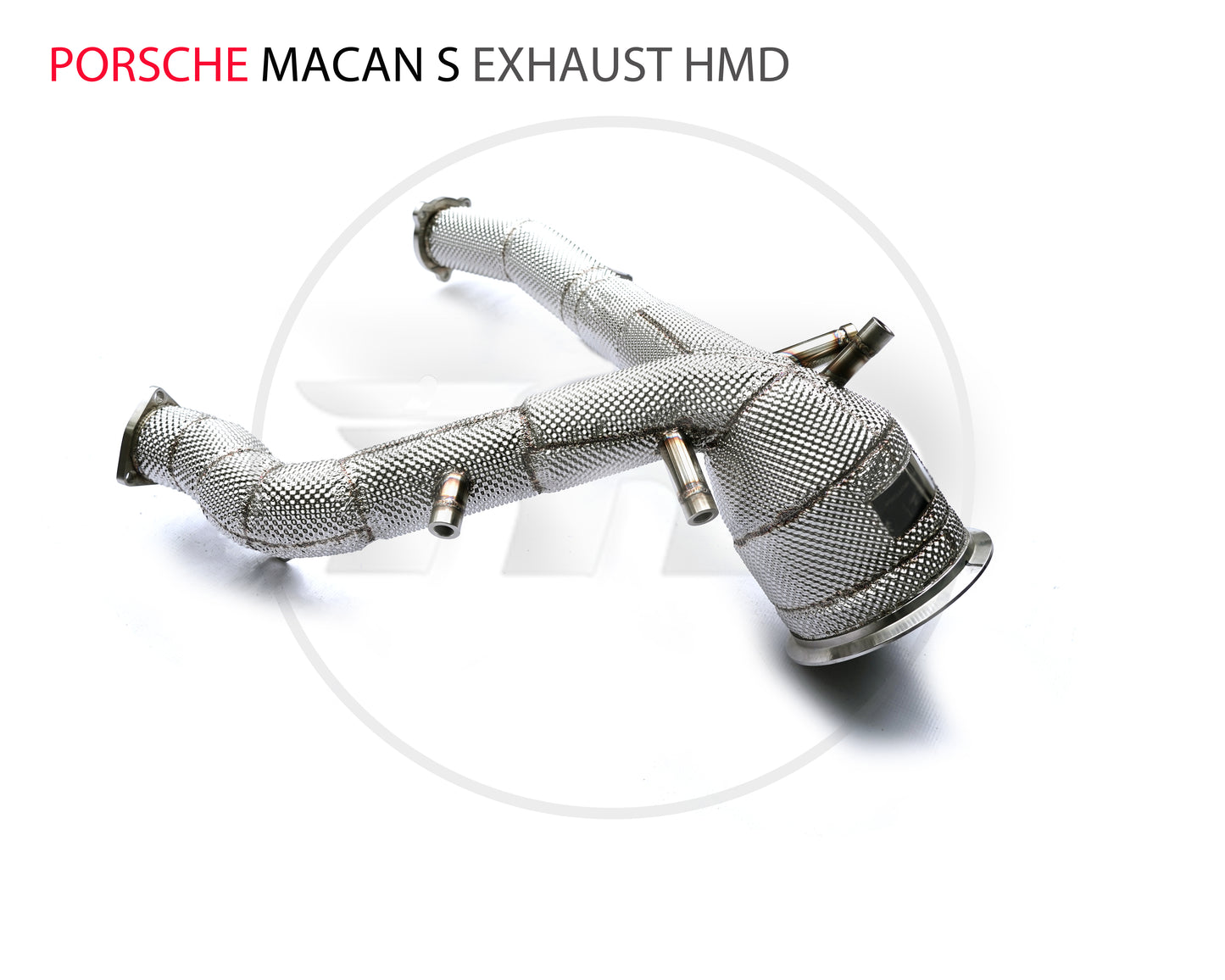 Car Accessories Exhaust System High Flow Performance Downpipe for Porsche Macan S With Catalytic Coverter Headers