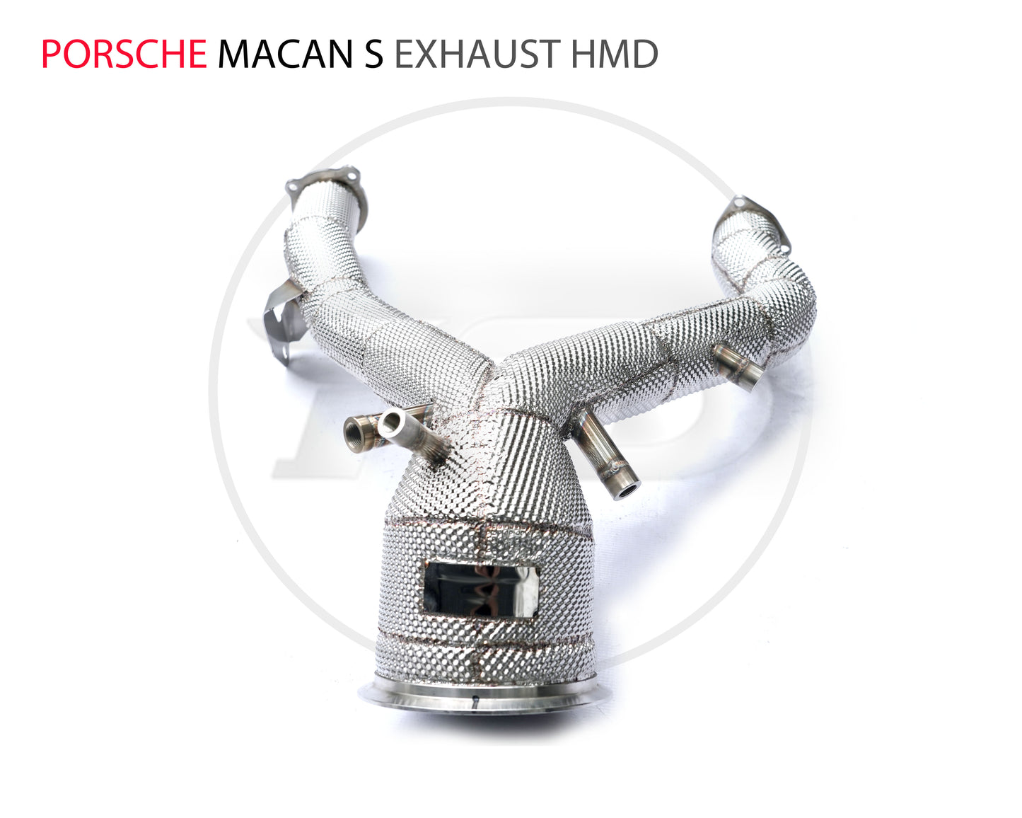 Car Accessories Exhaust System High Flow Performance Downpipe for Porsche Macan S With Catalytic Coverter Headers